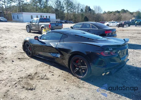 2021 Chevrolet Corvette Stingray Rwd 2Lt z USA, uszkodzony, nr VIN 1G1YB2D48M5116165